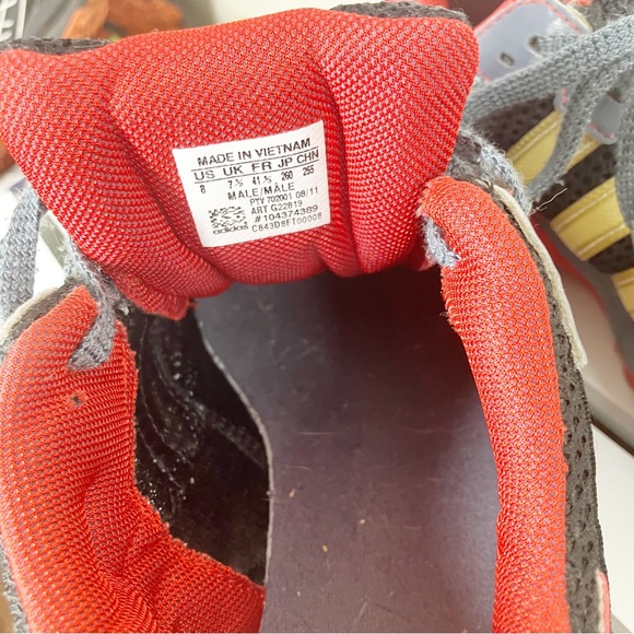 Adidas Walking Shoes Mens Size 8 Size EUC - Picture 3 of 6